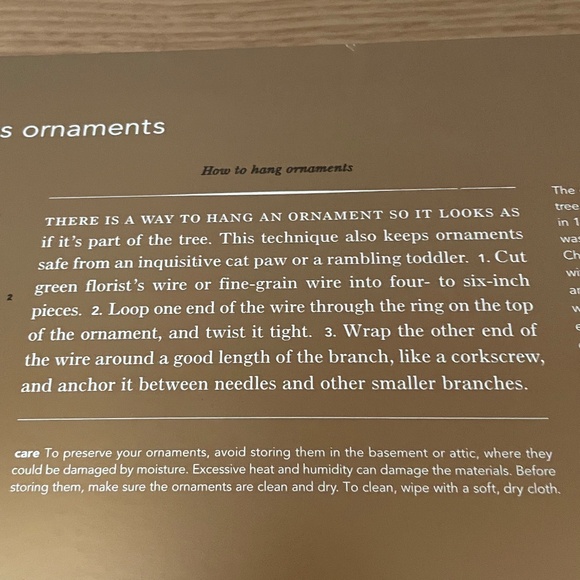 Vtg Martha Stewart Everyday Glass Christmas Ornaments Set of 7 Golden Traditions - Picture 4 of 9